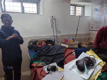 रुकुम पूर्वः जिल्लामै ब्लड बैङ्क छैन, रक्तदाताकै भर